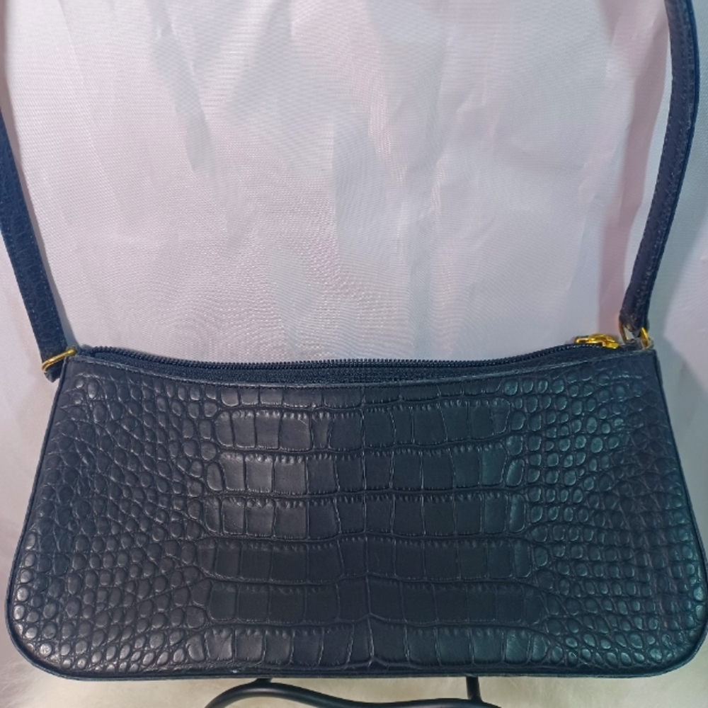 NEIMAN MARCUS, Small Shoulder Bag, Black - Picture 9 of 12